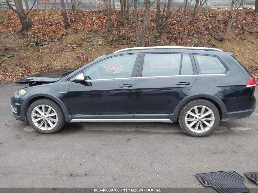 2018 Volkswagen Golf Alltrack Tsi S/Tsi Se VIN: 3VWM17AU6JM759885 Lot: 40889760