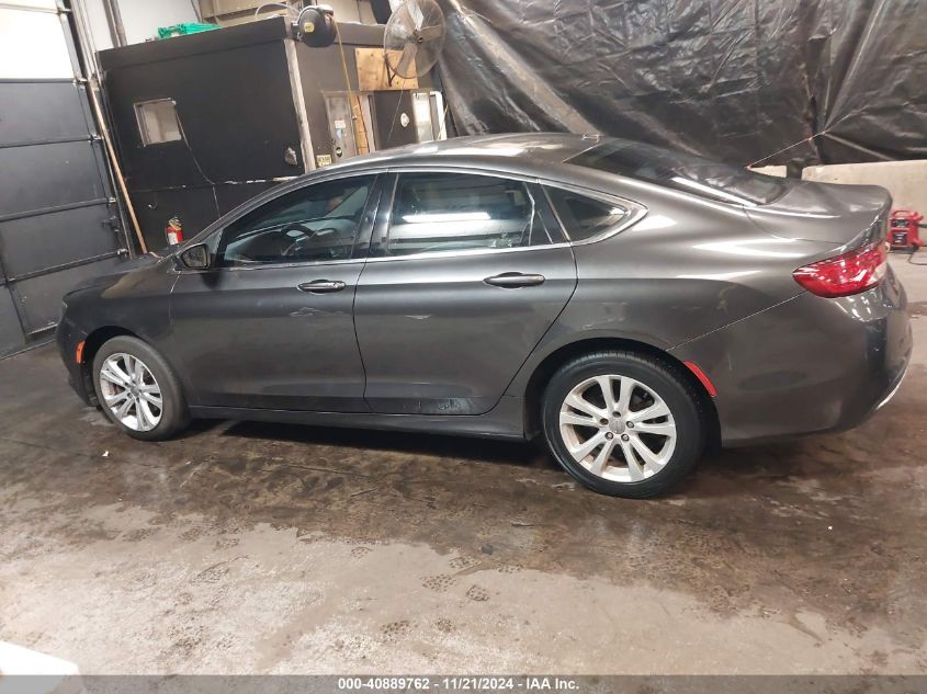 2015 Chrysler 200 Limited VIN: 1C3CCCAB2FN598839 Lot: 40889762