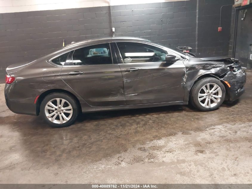 2015 Chrysler 200 Limited VIN: 1C3CCCAB2FN598839 Lot: 40889762