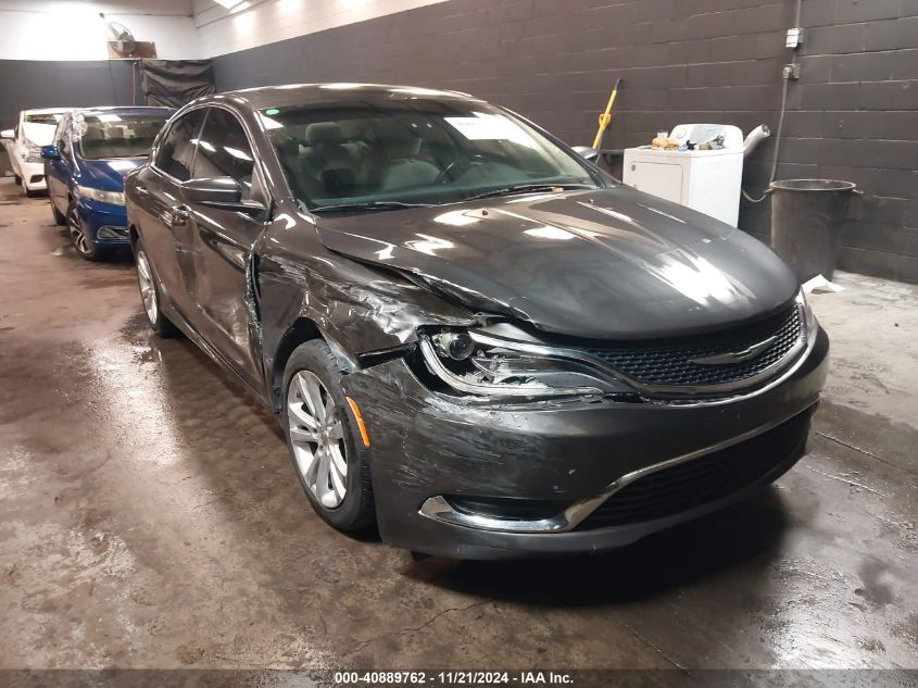 2015 Chrysler 200 Limited VIN: 1C3CCCAB2FN598839 Lot: 40889762