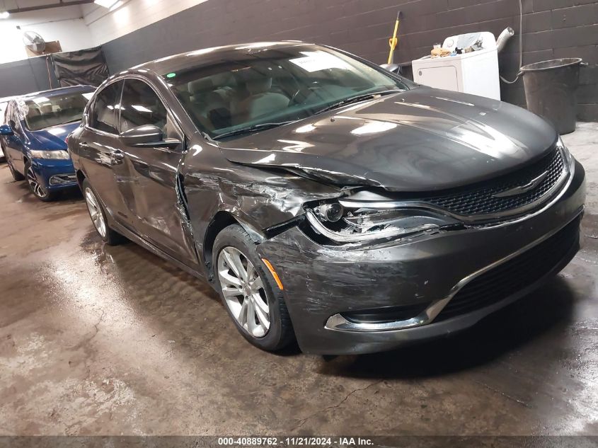 2015 Chrysler 200 Limited VIN: 1C3CCCAB2FN598839 Lot: 40889762