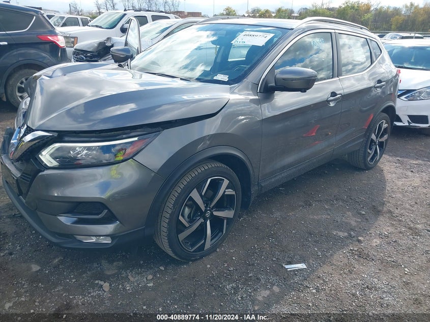 Vin: jn1bj1cw2lw384752, lot: 41379466, nissan rogue sport sl awd xtronic cvt 20202