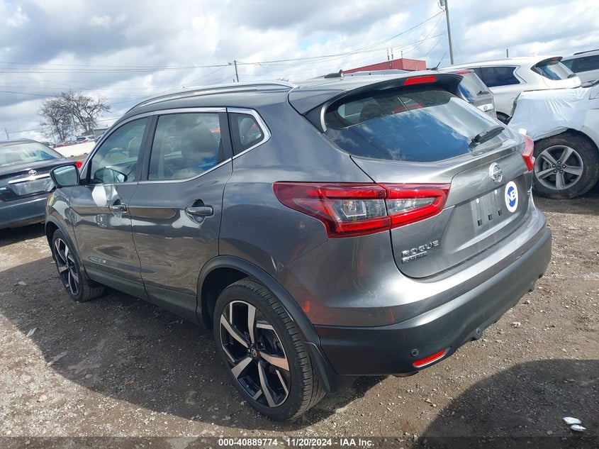 Vin: jn1bj1cw2lw384752, lot: 41379466, nissan rogue sport sl awd xtronic cvt 20203