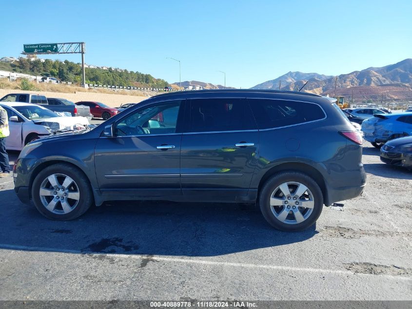 2014 Chevrolet Traverse Ltz VIN: 1GNKRJKD8EJ196217 Lot: 40889778