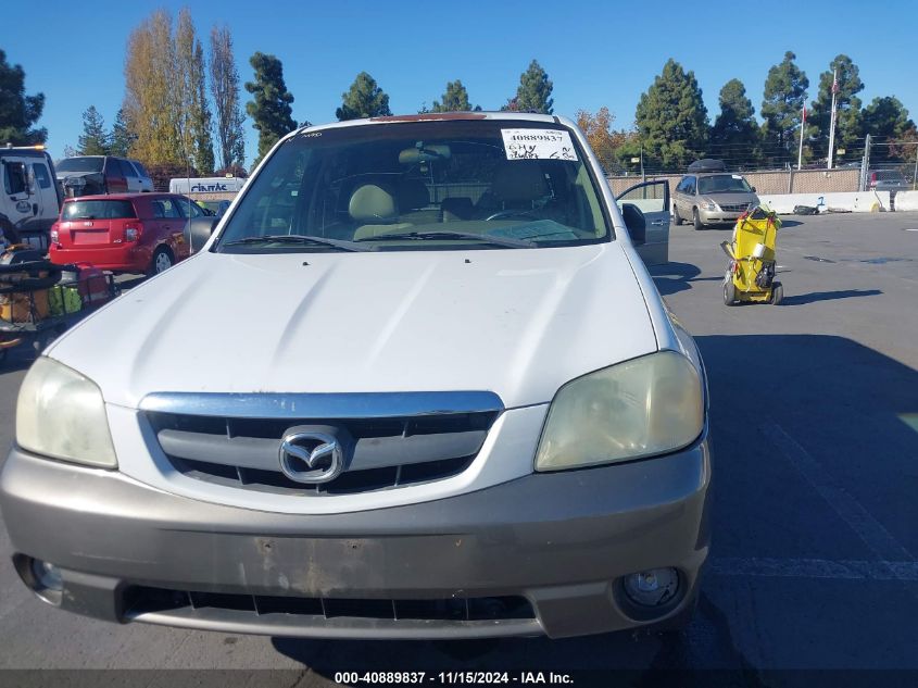 2002 Mazda Tribute Es V6/Lx V6 VIN: 4F2CU09132KM56417 Lot: 40889837