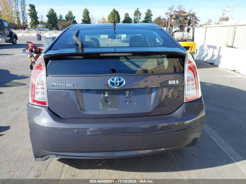 2015 Toyota Prius Five/Four/Persona Series Special Edition/Three/Two VIN: JTDKN3DU5F1996956 Lot: 40889861