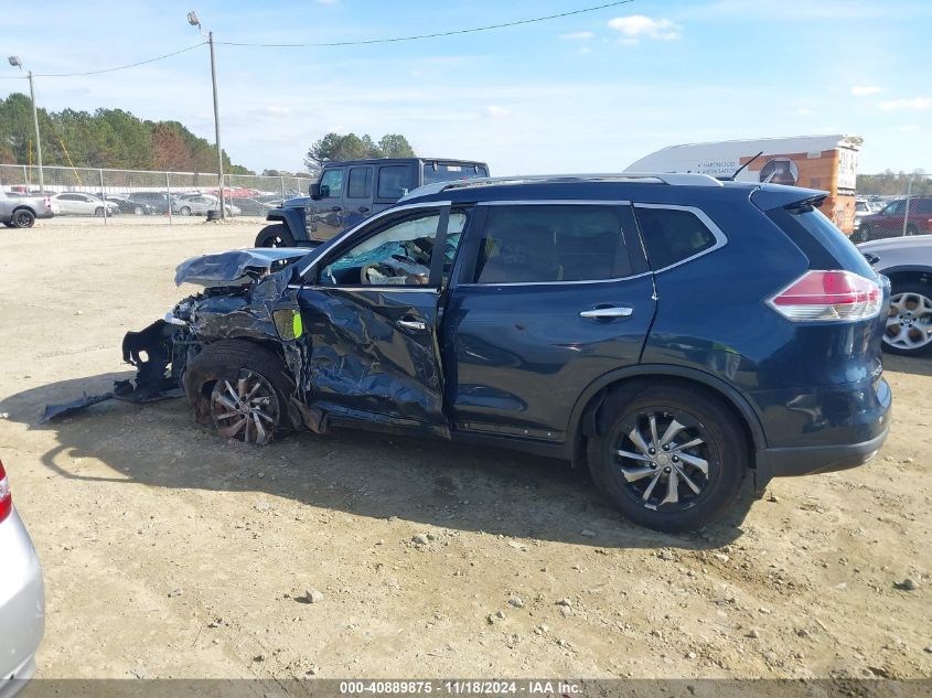 2015 Nissan Rogue Sl VIN: 5N1AT2MT0FC852914 Lot: 40889875