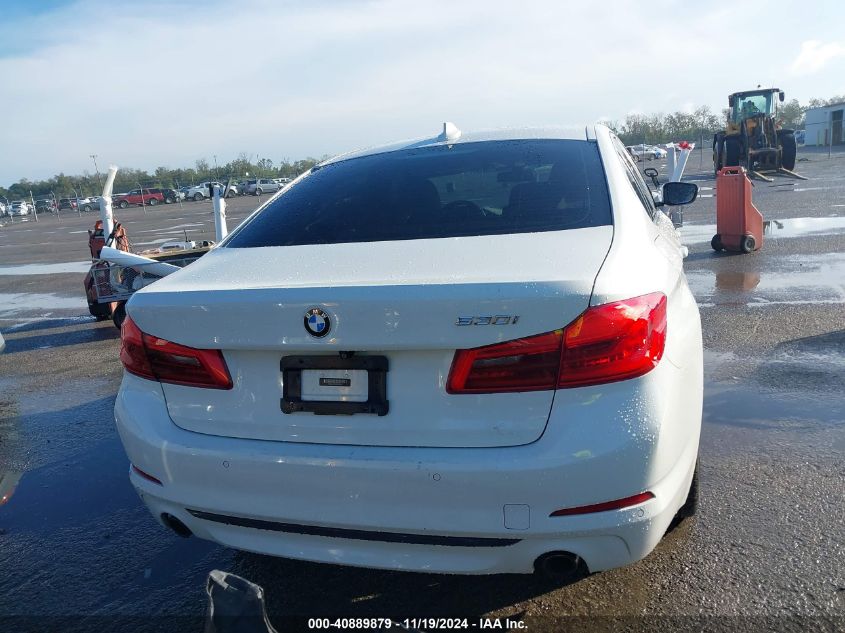 VIN WBAJA5C54KWW38397 2019 BMW 5 Series, 530I no.16