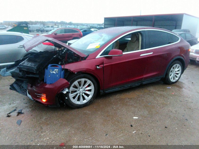 VIN 5YJXCAE43GFS00650 2016 Tesla Model X, 60D/P100D... no.2