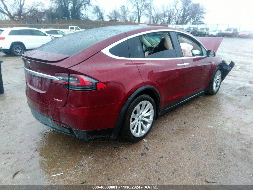 VIN 5YJXCAE43GFS00650 2016 Tesla Model X, 60D/P100D... no.4