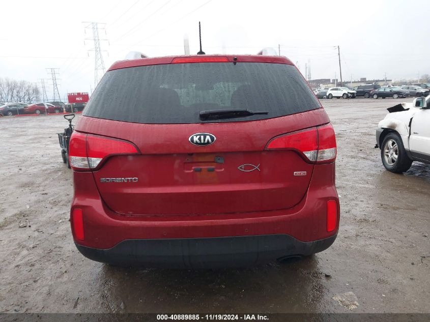 2015 Kia Sorento Lx VIN: 5XYKT4A64FG589745 Lot: 40889885