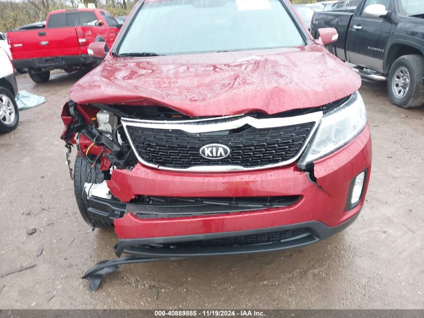 2015 Kia Sorento Lx VIN: 5XYKT4A64FG589745 Lot: 40889885