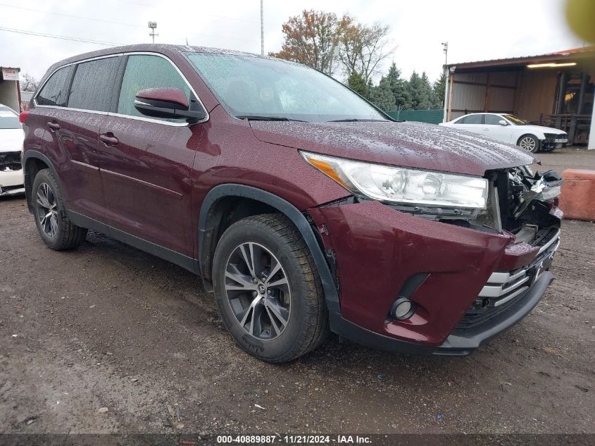 2019 TOYOTA HIGHLANDER LE PLUS - 5TDBZRFH7KS724686