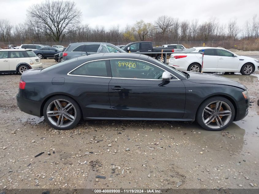 2009 Audi S5 4.2L VIN: WAURV78T79A034828 Lot: 40889900