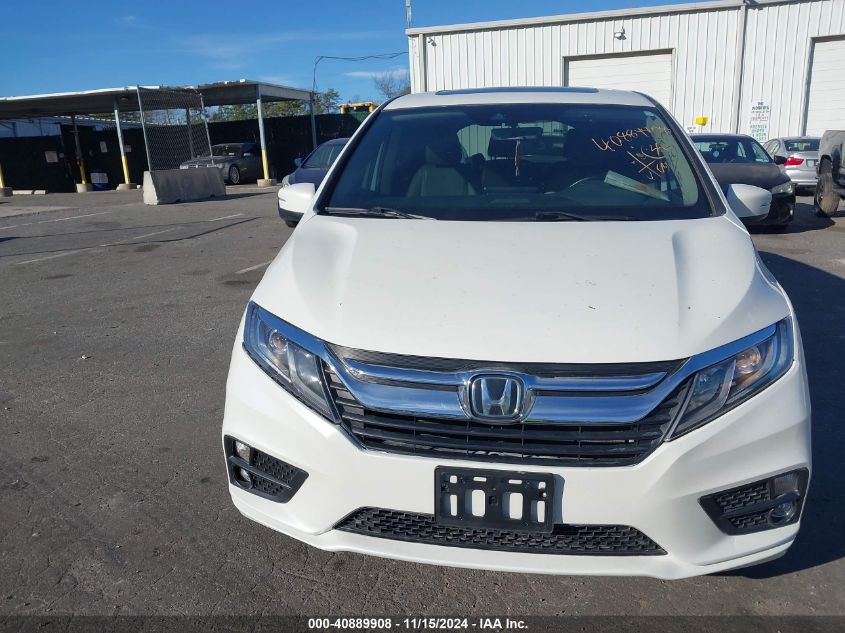 2018 Honda Odyssey Ex-L VIN: 5FNRL6H70JB085038 Lot: 40889908