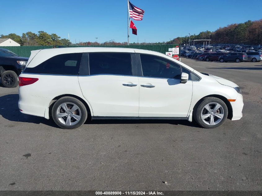 2018 Honda Odyssey Ex-L VIN: 5FNRL6H70JB085038 Lot: 40889908