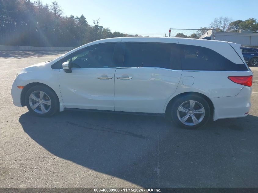 2018 Honda Odyssey Ex-L VIN: 5FNRL6H70JB085038 Lot: 40889908