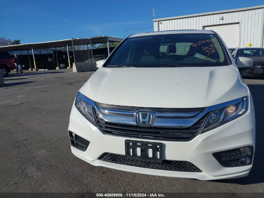 2018 Honda Odyssey Ex-L VIN: 5FNRL6H70JB085038 Lot: 40889908