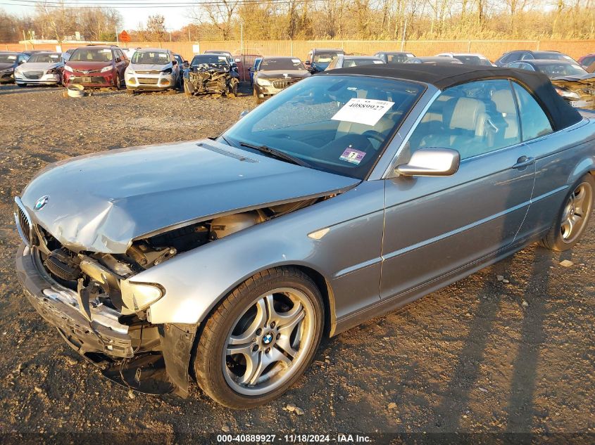 2004 BMW 325Ci VIN: WBABW33404PL27600 Lot: 40889927