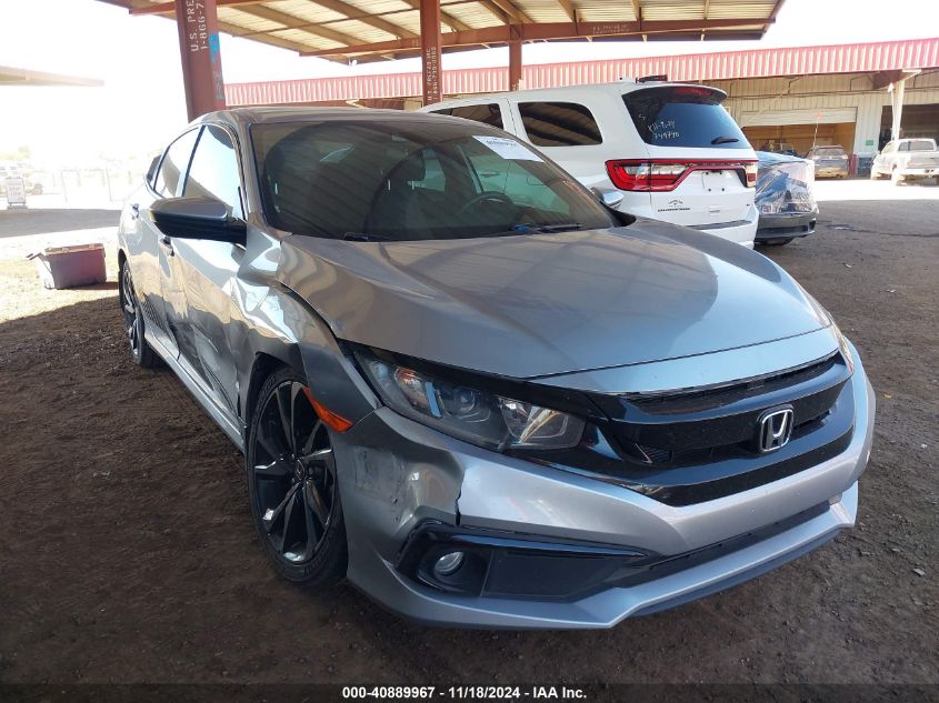 2020 Honda Civic Sport VIN: 19XFC2F88LE021197 Lot: 40889967