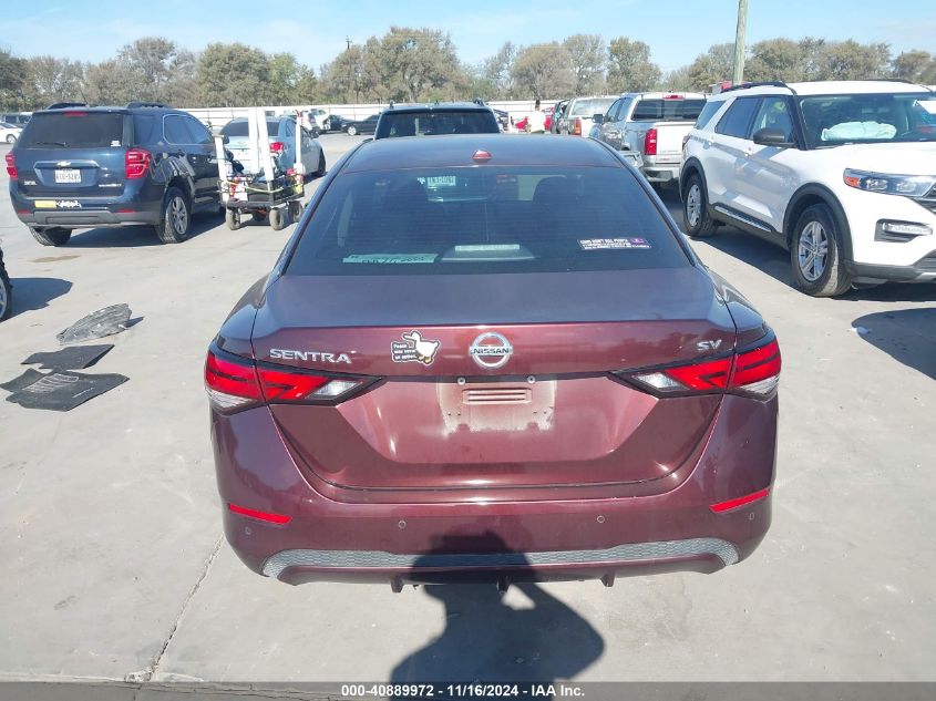 2022 Nissan Sentra Sv Xtronic Cvt VIN: 3N1AB8CV9NY205482 Lot: 40889972