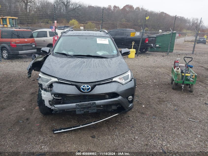 2016 Toyota Rav4 Hybrid Xle VIN: JTMRJREVXGD038870 Lot: 40889983