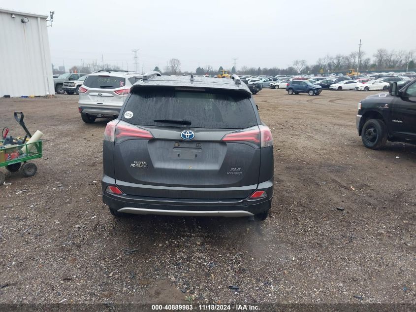 2016 Toyota Rav4 Hybrid Xle VIN: JTMRJREVXGD038870 Lot: 40889983