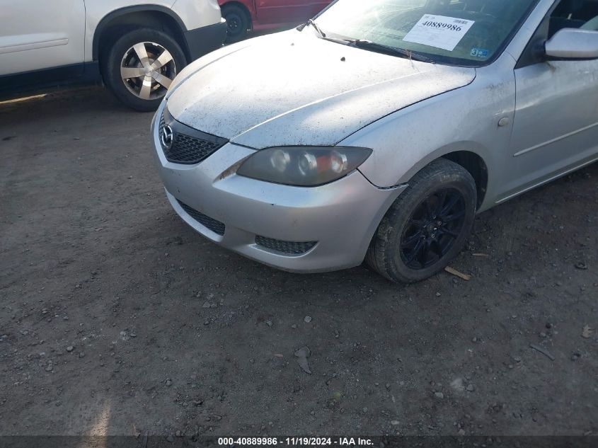 2004 Mazda Mazda3 I VIN: JM1BK12F941207626 Lot: 40889986