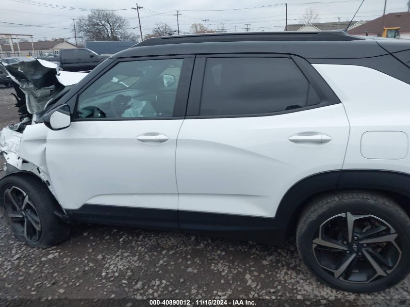 2022 Chevrolet Trailblazer Awd Rs VIN: KL79MUSL3NB008452 Lot: 40890012