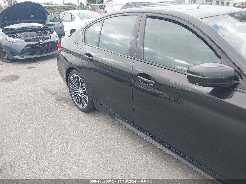 2019 BMW 540I VIN: WBAJE5C55KWW02805 Lot: 40890015