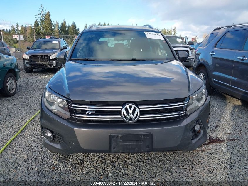 2016 Volkswagen Tiguan R-Line VIN: WVGBV7AX2GW015701 Lot: 40890042