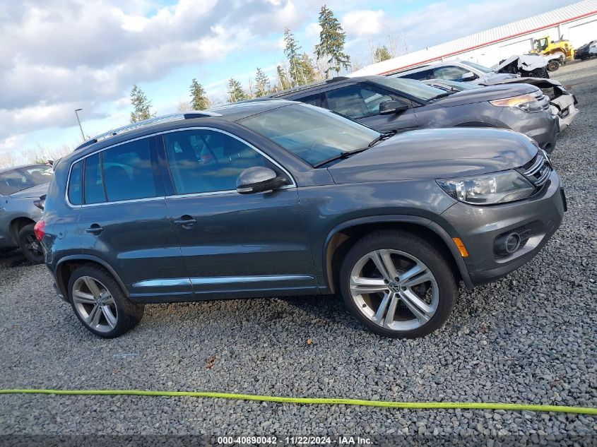 2016 VOLKSWAGEN TIGUAN R-LINE - WVGBV7AX2GW015701