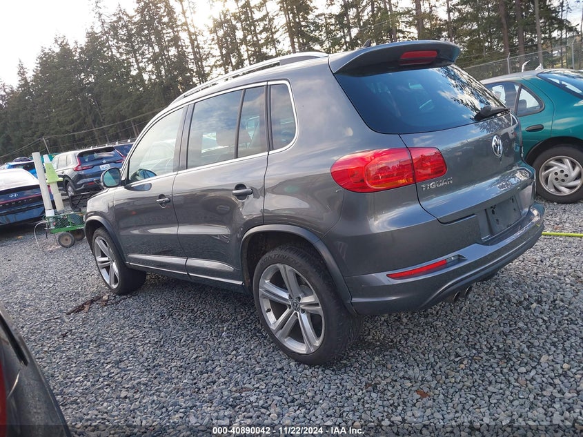 2016 VOLKSWAGEN TIGUAN R-LINE - WVGBV7AX2GW015701