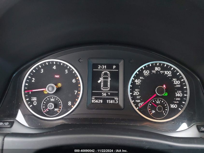2016 VOLKSWAGEN TIGUAN R-LINE - WVGBV7AX2GW015701