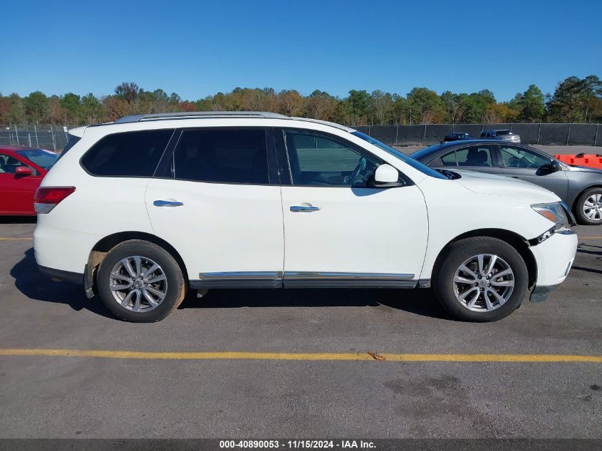 2016 Nissan Pathfinder Sl VIN: 5N1AR2MN2GC602057 Lot: 40890053