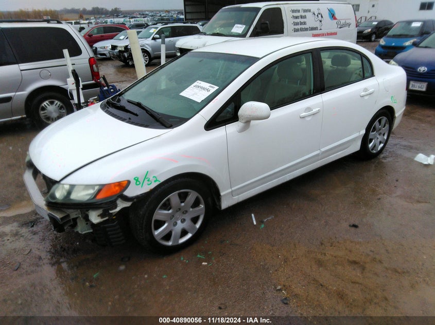 2008 HONDA CIVIC VIN: 1HGFA16588L116560
