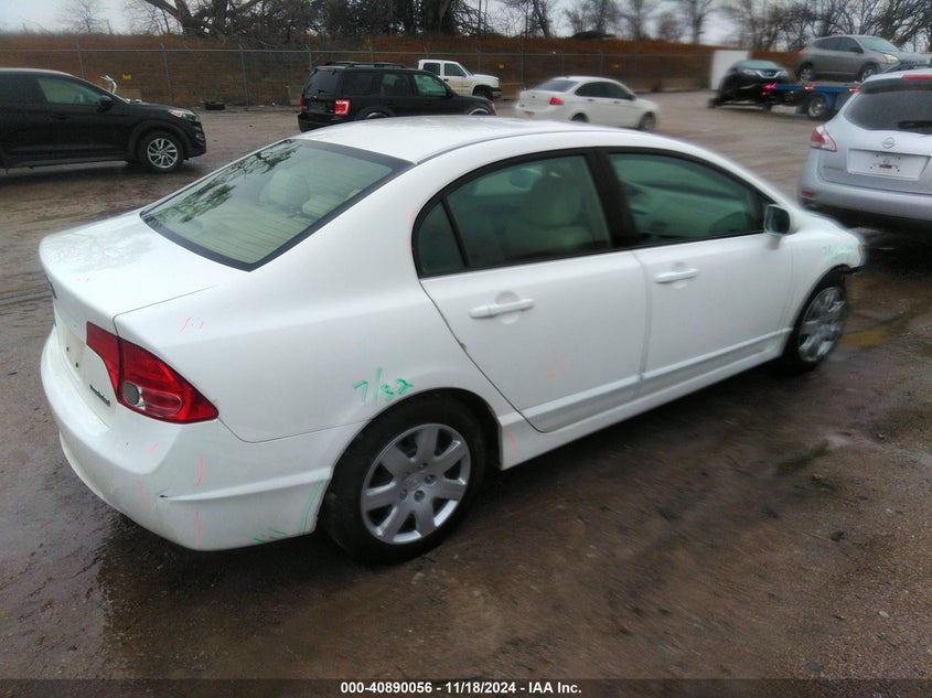 2008 HONDA CIVIC VIN: 1HGFA16588L116560