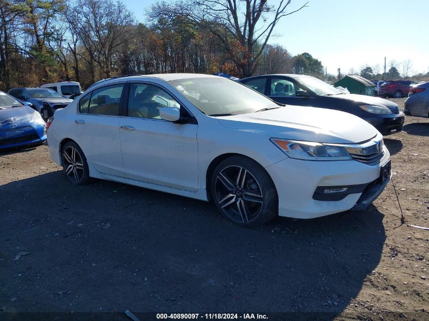 2017 Honda Accord Sport VIN: 1HGCR2F55HA046089 Lot: 40890097