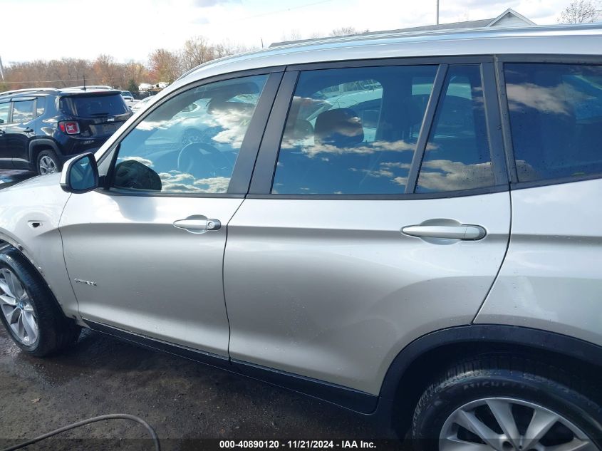 2015 BMW X3 XDRIVE28I - 5UXWX9C54F0D52249