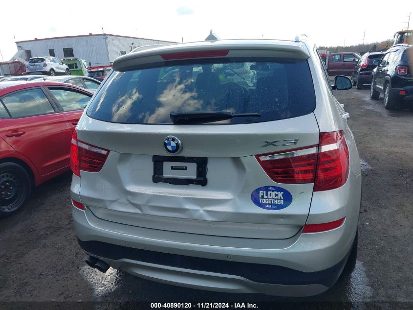 2015 BMW X3 XDRIVE28I - 5UXWX9C54F0D52249