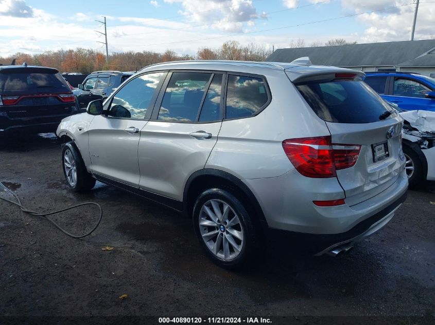 2015 BMW X3 xDrive28I VIN: 5UXWX9C54F0D52249 Lot: 40890120