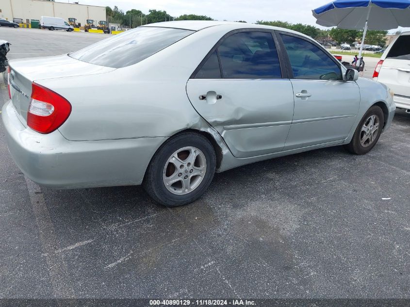 2003 Toyota Camry Le VIN: 4T1BE32KX3U683540 Lot: 40890129