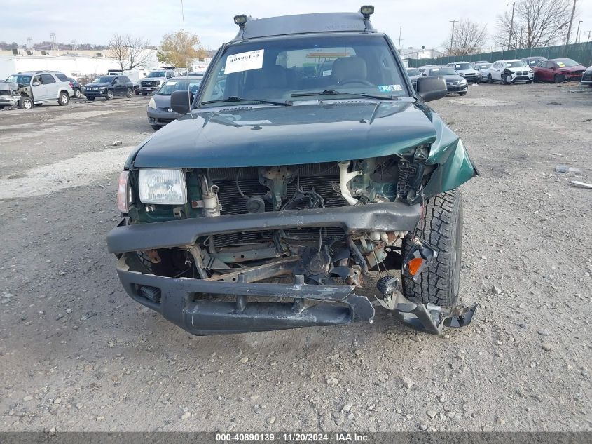 2000 Nissan Xterra Se/Xe VIN: 5N1ED28TXYC575765 Lot: 40890139