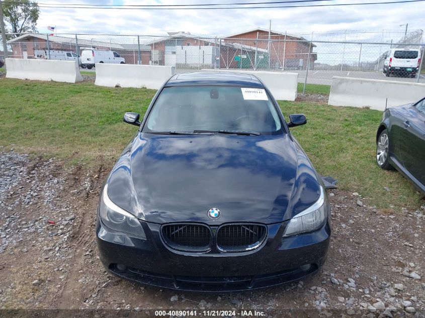 2004 BMW 530 I VIN: WBANA73564B066949 Lot: 40890141