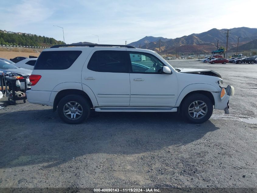 2007 Toyota Sequoia Sr5 V8 VIN: 5TDZT34A17S288475 Lot: 40890143