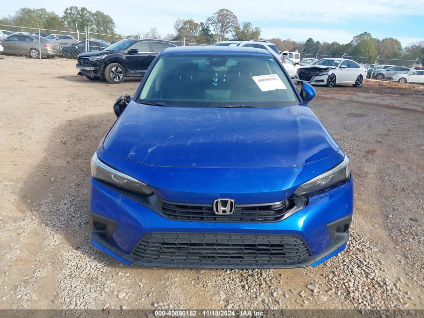 2023 Honda Civic Lx VIN: 2HGFE2F26PH565344 Lot: 40890182