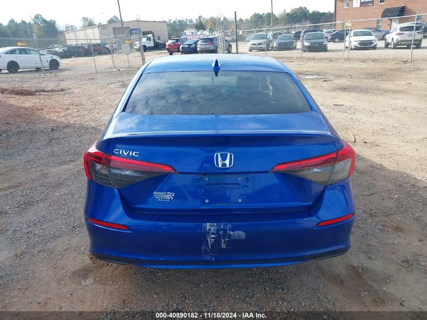 2023 Honda Civic Lx VIN: 2HGFE2F26PH565344 Lot: 40890182