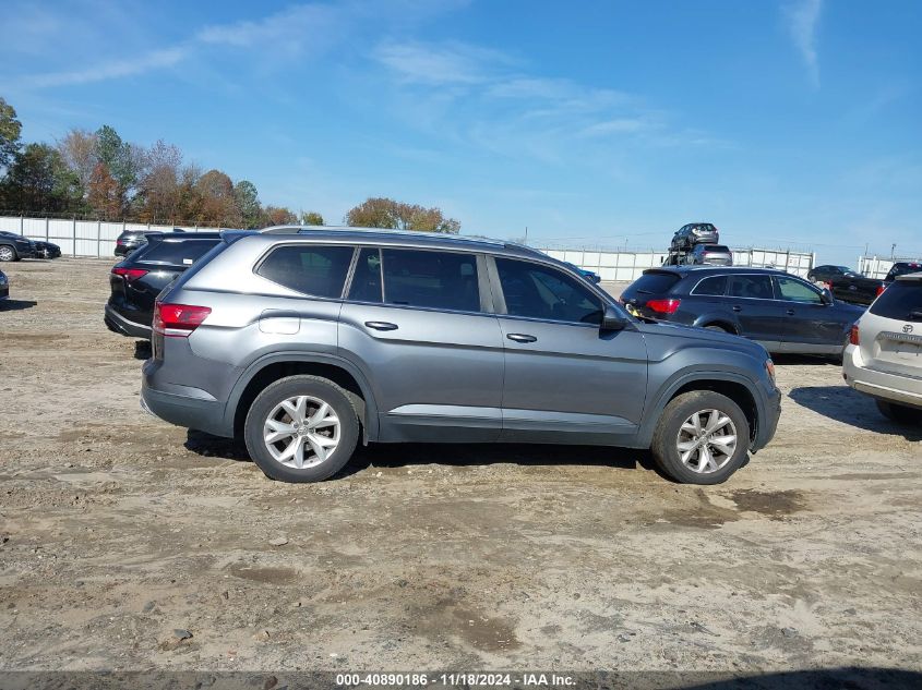 2018 Volkswagen Atlas 3.6L V6 Se VIN: 1V2CR2CA6JC515778 Lot: 40890186