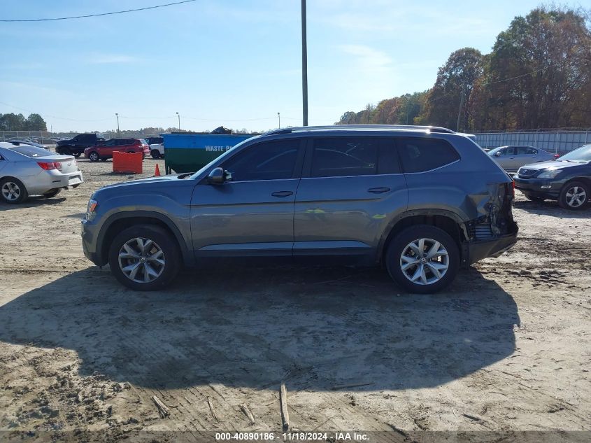 2018 Volkswagen Atlas 3.6L V6 Se VIN: 1V2CR2CA6JC515778 Lot: 40890186