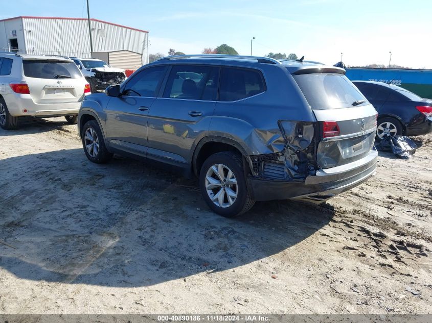 VIN 1V2CR2CA6JC515778 2018 Volkswagen Atlas, 3.6L V... no.3